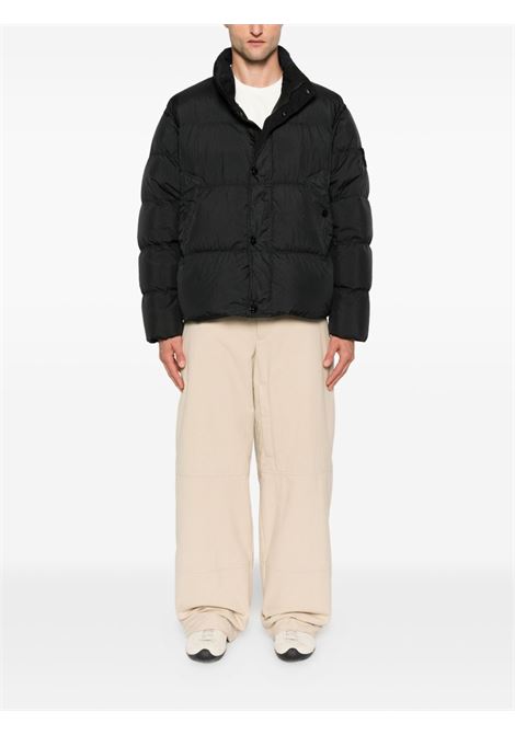 bomber crinkle reps ny uomo nero STONE ISLAND | K2S15 4100010 S0A23V0029